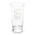 可愛らしいドラゴンのイラストグッズ店のかわいいドラゴンキャラ with a playful twist!  Long Sized Water Glass :back