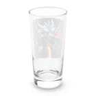 だまショップ@子ども向けのダークな恐竜くん7号 Long Sized Water Glass :back