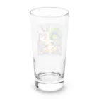 monpinのtorannsufo-mu　ぶろっこにゃん Long Sized Water Glass :back