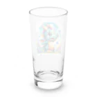 可愛らしいドラゴンのイラストグッズ店のドラゴンモンスター Long Sized Water Glass :back