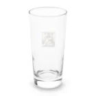 ELDADYのお疲れネコちゃんテキーラでサルー！ Long Sized Water Glass :back