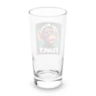 k.a.u.j.7のFUNKYなサルが登場 Long Sized Water Glass :back