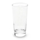 あっくす。の般若心経シリーズ Long Sized Water Glass :back