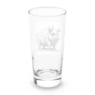 momonouchi-の溶けちゃう豚 Long Sized Water Glass :back