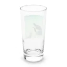 hinn-ketuの２、明日へ向かって泳ぐカメ Long Sized Water Glass :back