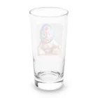 taka-kamikazeの赤ちゃん覆面レスラー2 Long Sized Water Glass :back