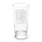 Koroniumの一匹の個性的な猫が絵筆を握っています Long Sized Water Glass :back