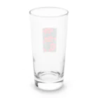 モノクロの赤花 Long Sized Water Glass :back