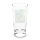 「動物ミリ屋」の新緑の癒し Long Sized Water Glass :back