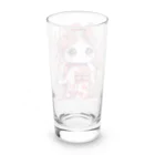 猫好き Japanの振り袖ねこ Long Sized Water Glass :back