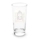 星パンダショップのほっこりコーヒーごりら君 Long Sized Water Glass :back