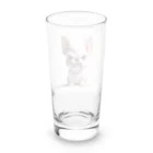 Ichigo-to-daifukuの怒ってる白のフレンチブルドッグ　大福 Long Sized Water Glass :back