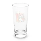 bottaの可愛いウサギ(垂れ耳ビール)カラー03 Long Sized Water Glass :back