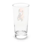 ポメラニアンのアリスくんの謎の生き物 Long Sized Water Glass :back