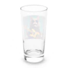 NAGOMI_KOTOMARUのロックなにゃんず(Gt.Vo) Long Sized Water Glass :back