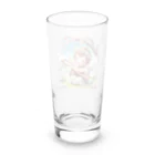 天使の館の琴を奏でる天使 Long Sized Water Glass :back