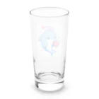 終わらない夢🌈の可愛いイルカちゃん🐬💞 Long Sized Water Glass :back