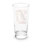 Minaのスリスリくん Long Sized Water Glass :back