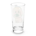 もっちーもちもちのふんばるわんこ Long Sized Water Glass :back