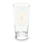 ロブ氏 イラストグッズ！の水辺に浮かぶひまわりの花 Long Sized Water Glass :back