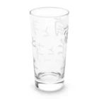 posting a cakeの葡萄と麦と米と芋・ロゴグッズ Long Sized Water Glass :back