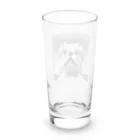 barisukaの3Dブルドッグ Long Sized Water Glass :back