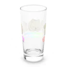 botsu【デフォルメ動物イラスト屋】のウォンバットを愛でたいグッズ2 Long Sized Water Glass :back
