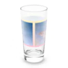 アニマル四字熟語の『天使』　ヴィーナスの誕生 (カバネル)の天使　 Long Sized Water Glass :back