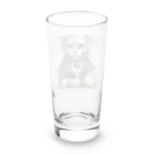 キャリーの紳士猫 Long Sized Water Glass :back