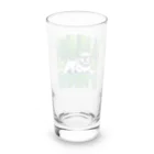 barisukaの水浴びをするブルドッグ Long Sized Water Glass :back