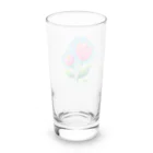 gentle_timeの春の訪れを告げる、やわらかなチューリップの花々 Long Sized Water Glass :back