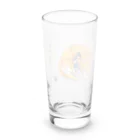 yuritomeのネコ神_(チャーちゃん)_頑張りすぎは良くないよ_ユリ作品3 Long Sized Water Glass :back
