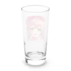 asanonnのリボン付きヘッドバンドな女の子 Long Sized Water Glass :back