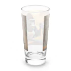 ハンサムズゴリラの焼そばゴリラ Long Sized Water Glass :back