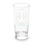 まめ大福の髪色自在な女の子（ボブ） Long Sized Water Glass :back