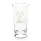5168のカエルｘウサギ Long Sized Water Glass :back