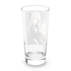 しえるもにあの電話中のオフィスレディ Long Sized Water Glass :back