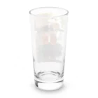 toyoda_hatti0608のゴーヤに乗ったシーサー Long Sized Water Glass :back