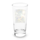 戦国時代マニアの夏の輝きを放つ大阪城 Long Sized Water Glass :back