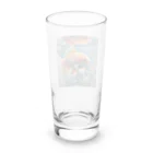 アートフル・メッセンジャーの金運招福金魚様 Long Sized Water Glass :back