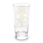 alphabet stained glassのstained glass K Long Sized Water Glass :back