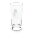 黒猫たんとちゃんの黒猫たんとちゃん Long Sized Water Glass :back