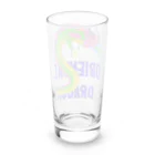 LalaHangeulのORIENTAL DRAGON（龍）英字バージョン Long Sized Water Glass :back