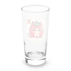 コウヘイのトマト猫 Long Sized Water Glass :back