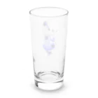 satoayaのアニマルカフェのフルーツファッション　ブルーベリー Long Sized Water Glass :back