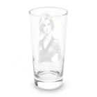 rick-の白黒モデル（女性） Long Sized Water Glass :back