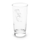 taki・ショップの龍【白黒】 Long Sized Water Glass :back