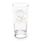 gigaグッズのレースする折り紙パンダ Long Sized Water Glass :back