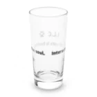 ぱんだまんのI LOVE CAT !（黒） Long Sized Water Glass :back