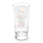 yuu-charaショップのヤンチャトイプーのアシュリーちゃん Long Sized Water Glass :back